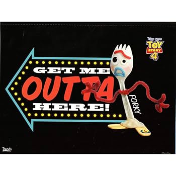 Amazon.co.jp: TOY STORY 4 トイストーリー4 ポスター ブック